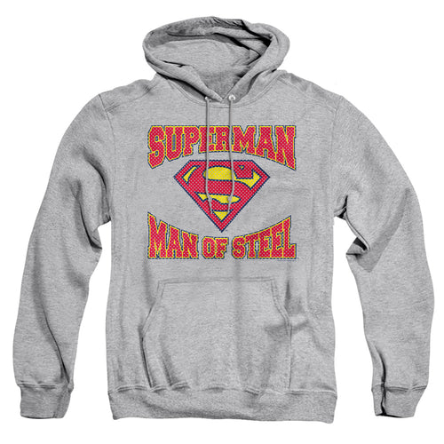 Superman Man of Steel Jersey Pullover Hoodie