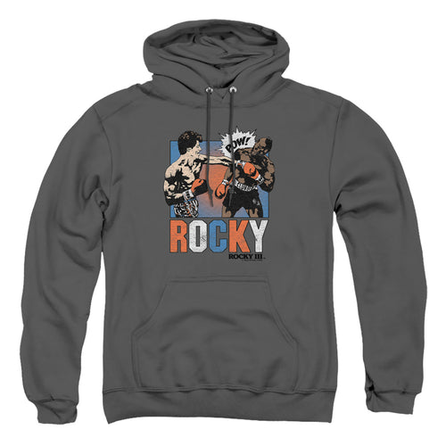 Rocky Pow Charcoal Pullover Hoodie