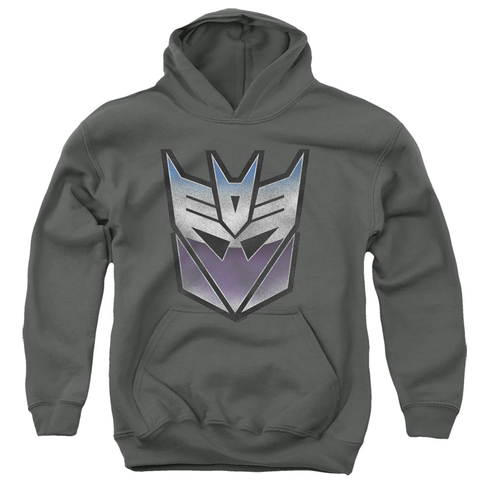 Transformers Vintage Decepticon Logo Youth Hoodie