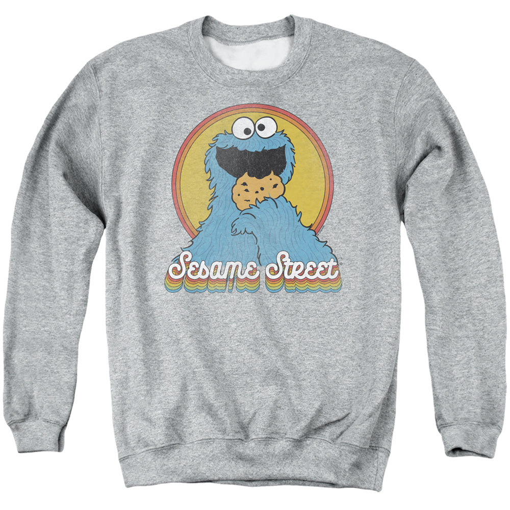 Sesame Street Cookie Monster Layers Crewneck Sweatshirt