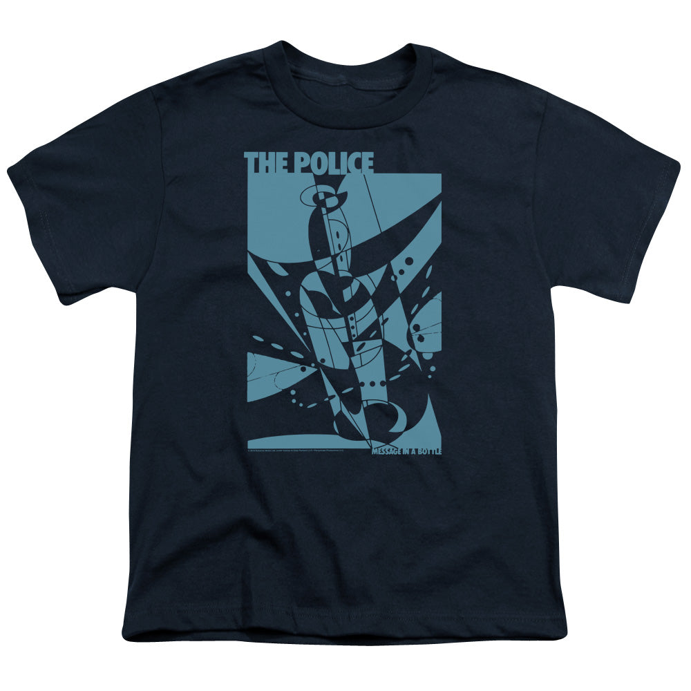 The Police Message in a Bottle Monochrome Youth/Toddler T-Shirt