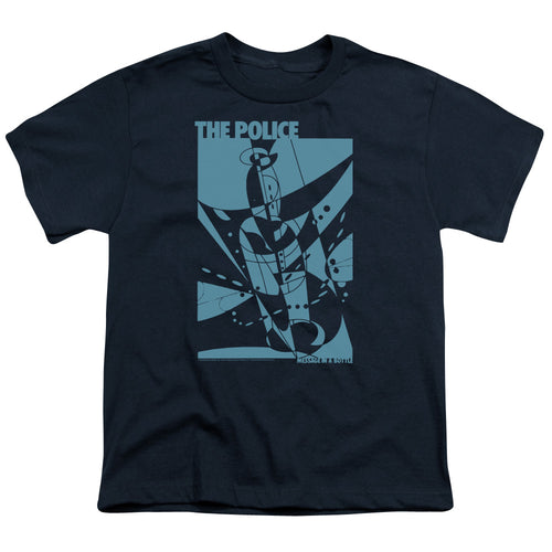 The Police Message in a Bottle Monochrome Youth/Toddler T-Shirt