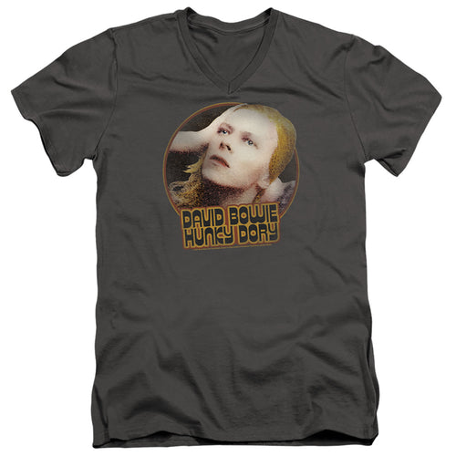 David Bowie Hunky Dory Circle V-Neck T-Shirt