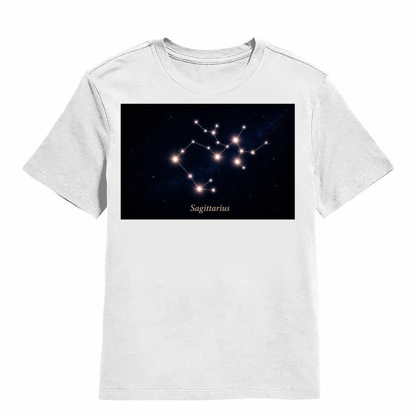 Sagittarius Stars White