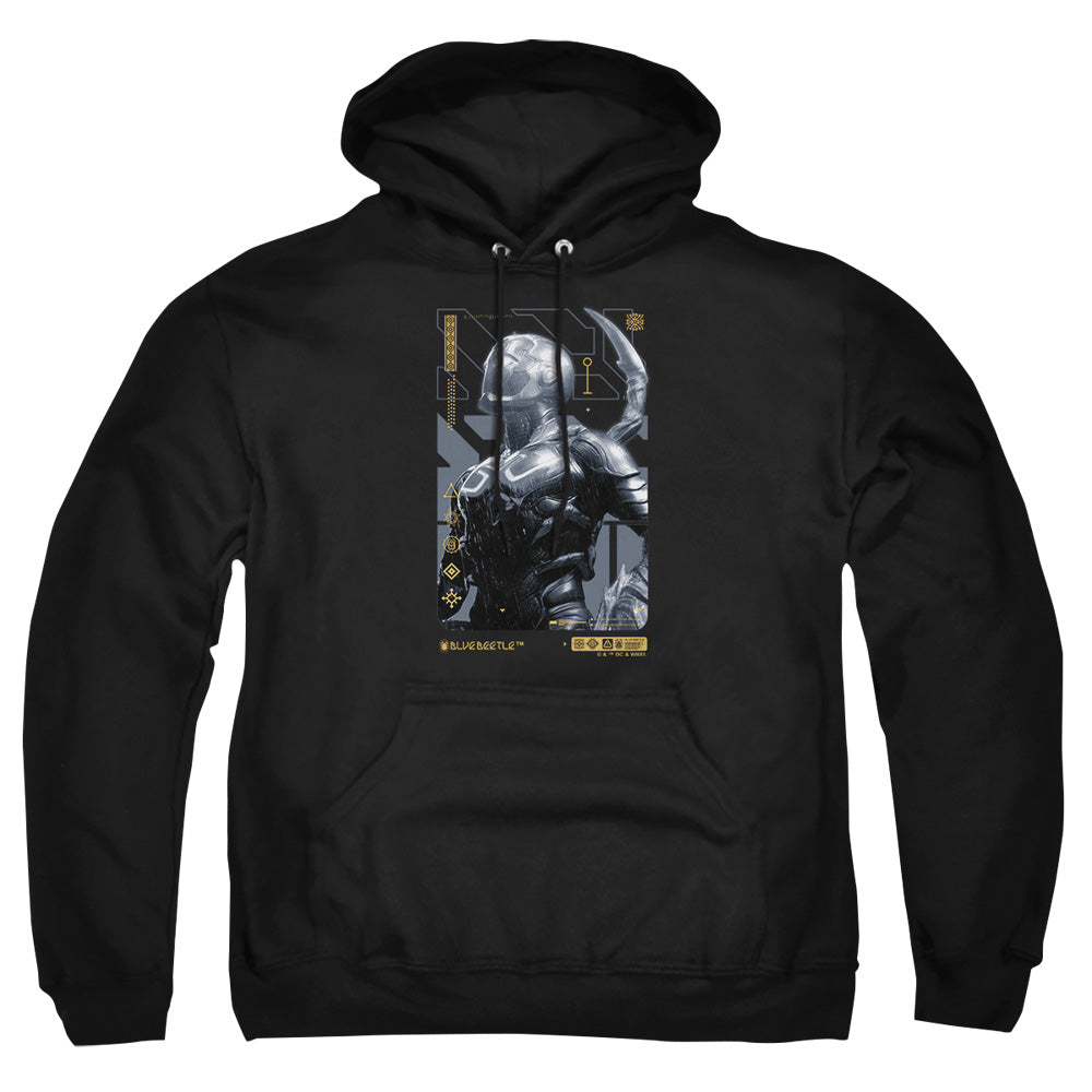 Blue Beetle Beetle Heads Up Pullover Hoodie
