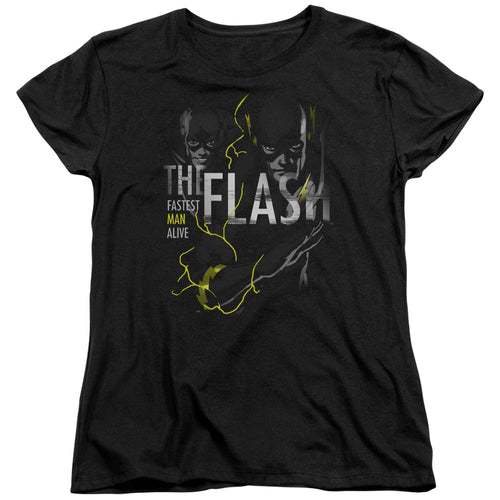 The Flash Bold Flash Womens T-Shirt