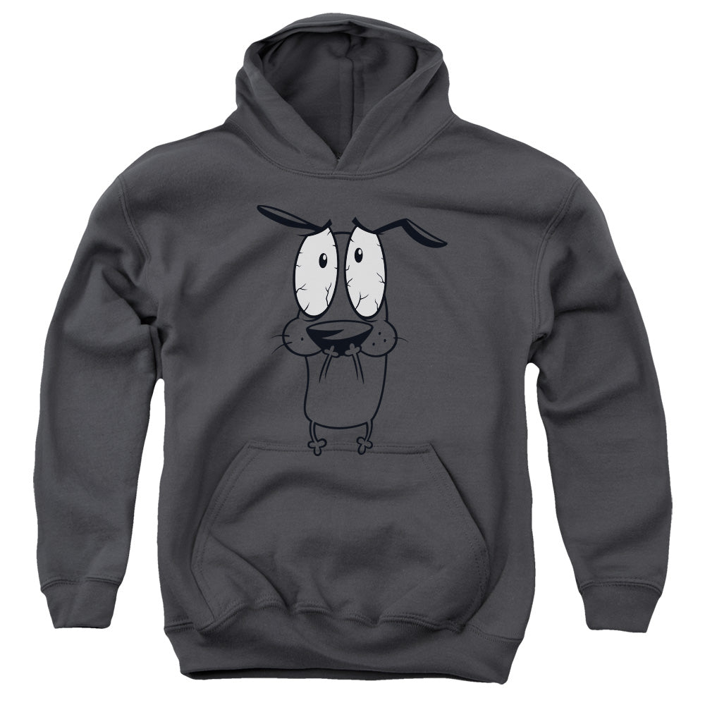 Courage the Cowardly Dog Scared Youth Hoodie