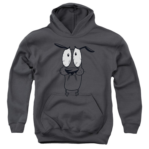 Courage the Cowardly Dog Scared Youth Hoodie