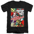 Transformers Comic Poster V-Neck T-Shirt