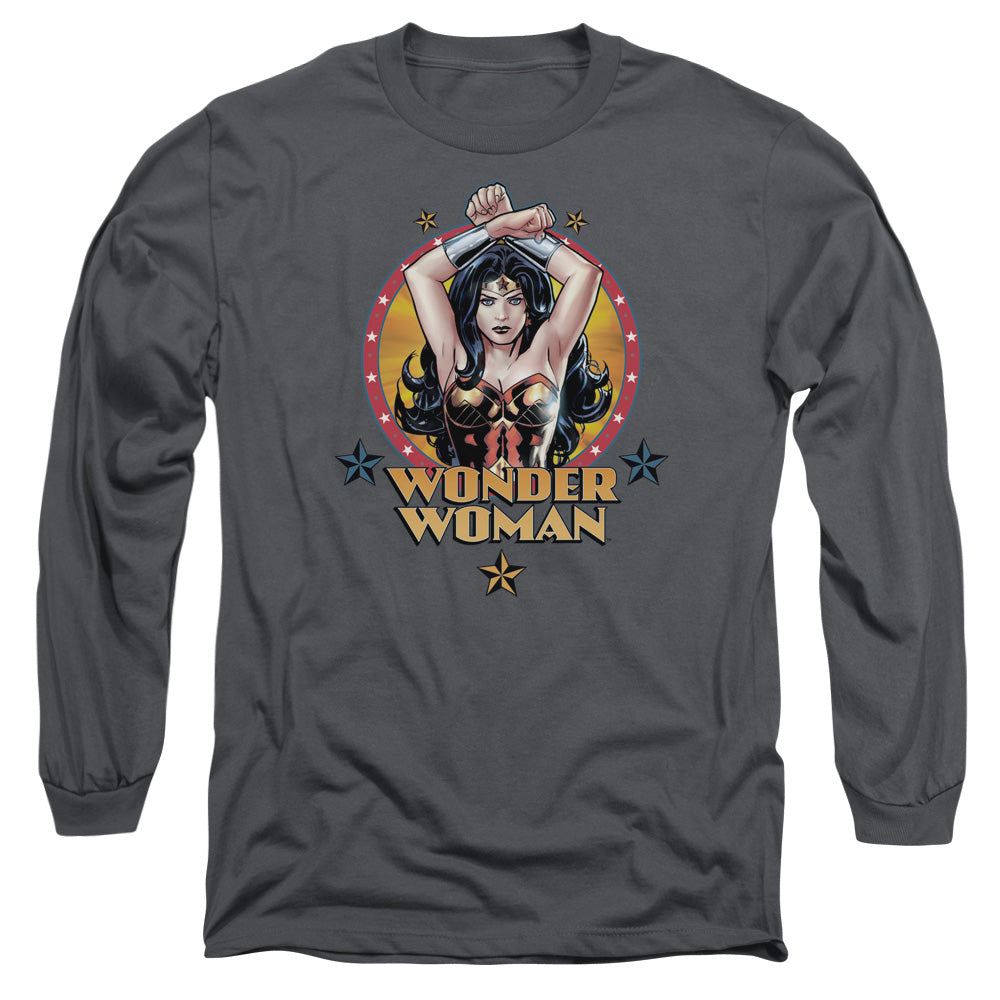 Justice League Powerful Woman Long Sleeve T-Shirt