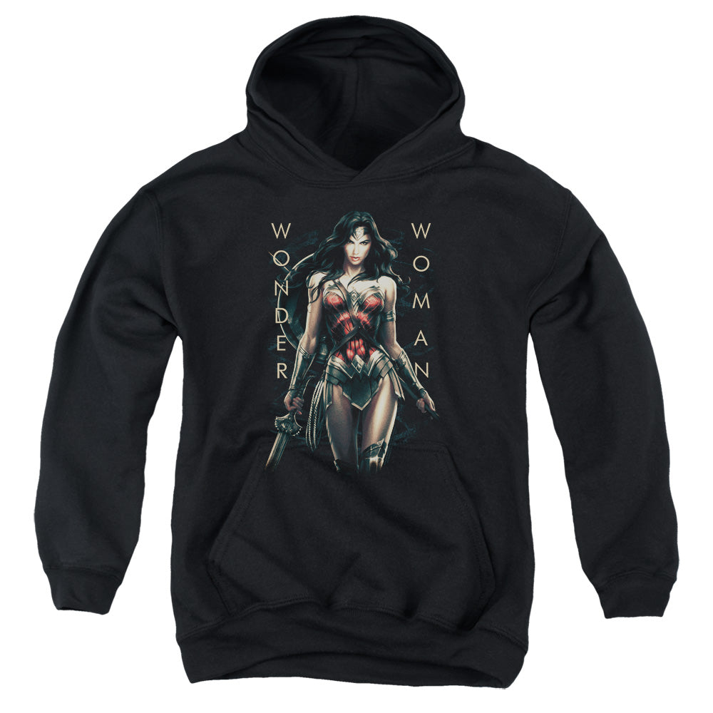 Wonder Woman (2017) Armed and Dangerous Youth Hoodie