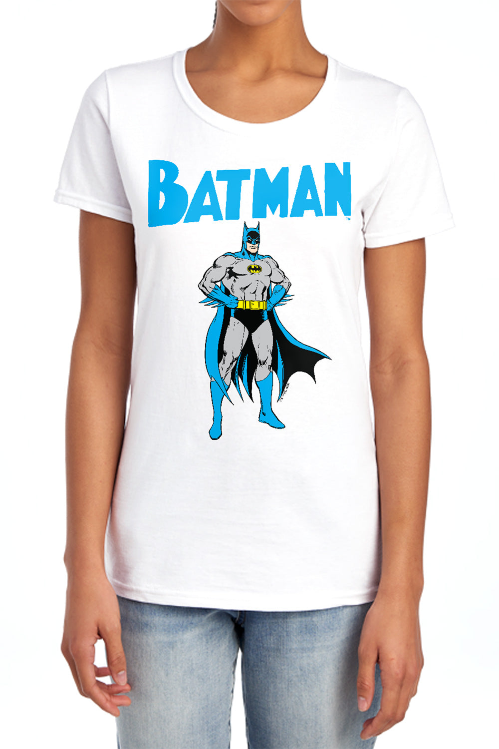 Batman Stance Womens T-Shirt