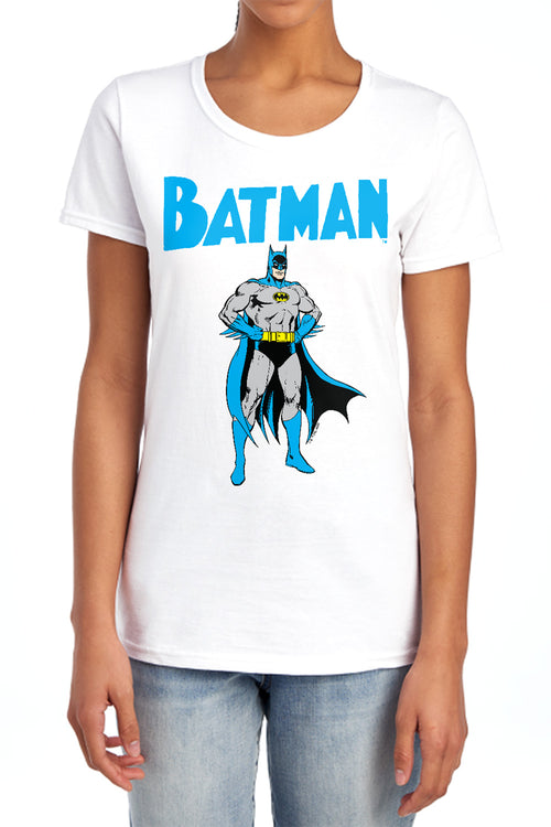 Batman Stance Womens T-Shirt