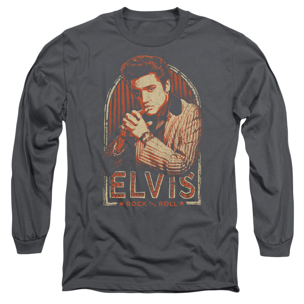Elvis Presley Stripes Long Sleeve T-Shirt