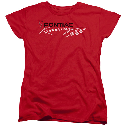 Pontiac Red Racing Womens T-Shirt