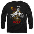 Bruce Lee Golden Year of the Dragon Long Sleeve T-Shirt