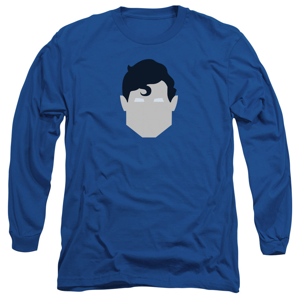 Superman Supes Head Long Sleeve T-Shirt