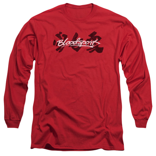 Bloodsport Kanji Long Sleeve T-Shirt