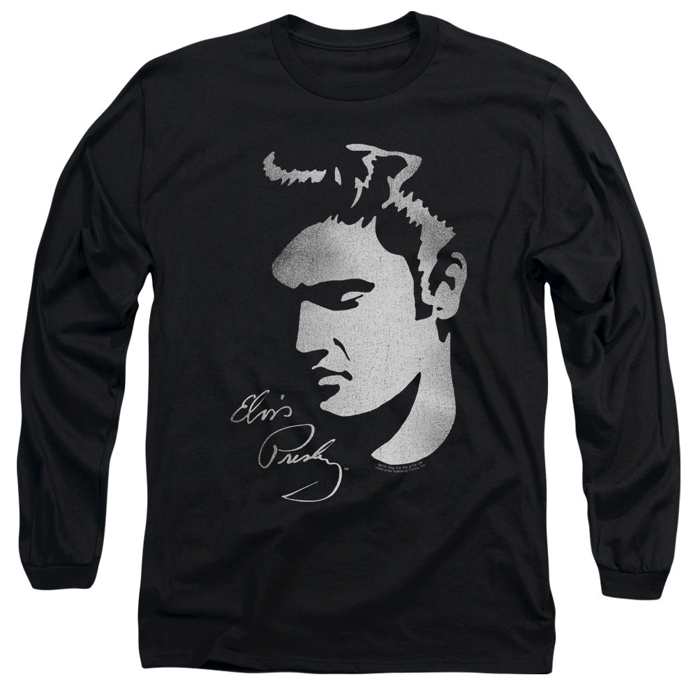 Elvis Presley Simple Face Long Sleeve T-Shirt
