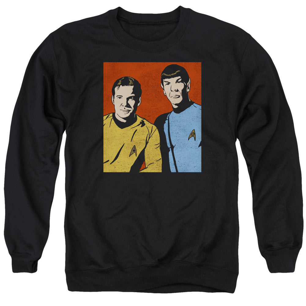 Star Trek Kirk and Spock Friends Crewneck Sweatshirt