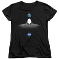 NASA Moon Landing Simple Womens T-Shirt