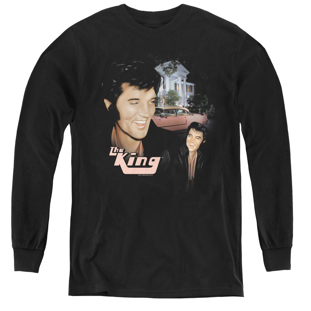 Elvis Presley Home Sweet Home Youth Long Sleeve T-Shirt