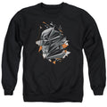 Batman v Superman Bat Head Tech Crewneck Sweatshirt
