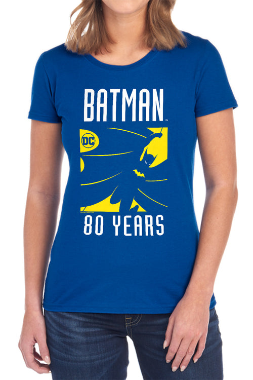Batman Silhouette Womens T-Shirt
