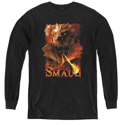 The Hobbit Smolder Youth Long Sleeve T-Shirt