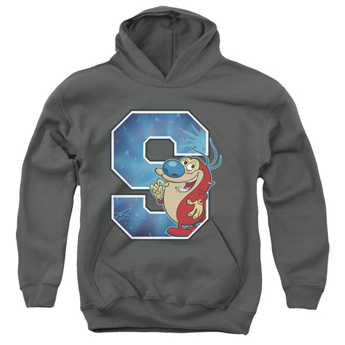 Ren and Stimpy S Is for Stimpy Youth Hoodie