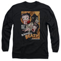 Betty Boop Boyfriend the Beast Long Sleeve T-Shirt