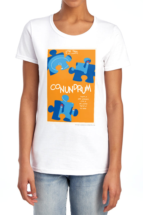 Star Trek Conundrum Womens T-Shirt