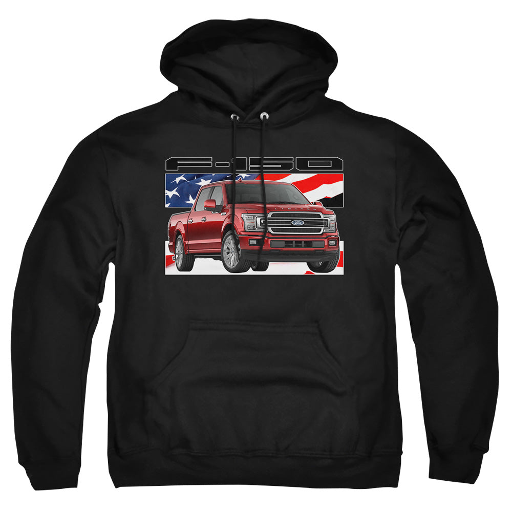 Ford F 150 Flag Pullover Hoodie