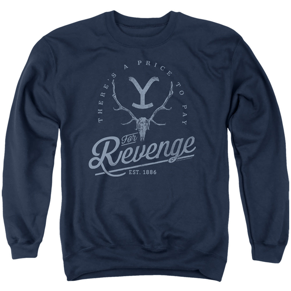 Yellowstone Price to Pay for Revenge Antlers Crewneck Sweatshirt