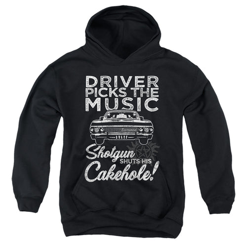 Supernatural Driver Picks the Music Youth Hoodie