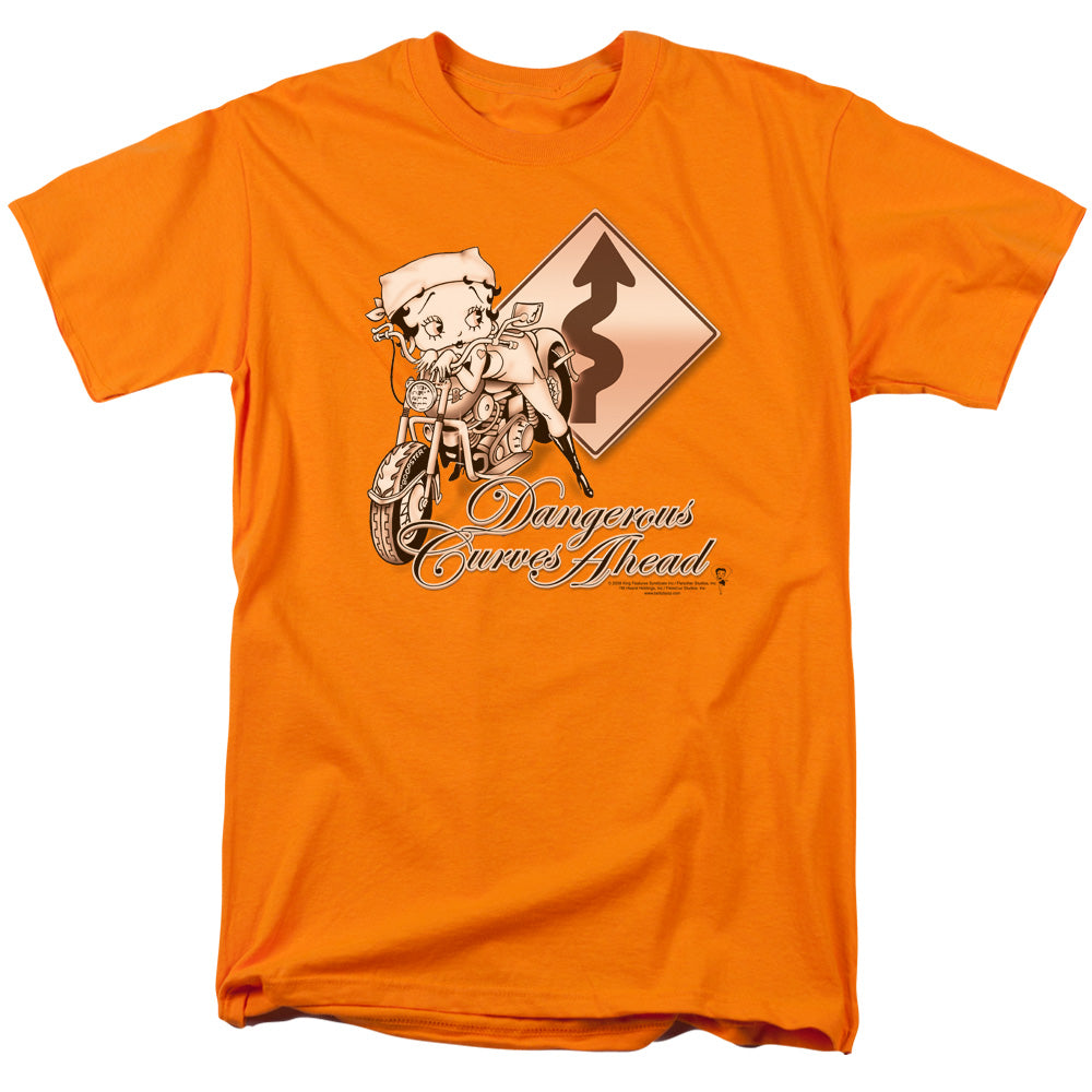 Betty Boop Dangerous Curves T-Shirt