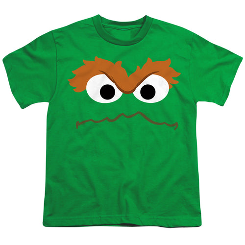 Sesame Street Oscar the Grouch Face Youth/Toddler T-Shirt
