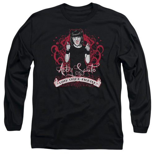 NCIS Goth Crime Fighter Long Sleeve T-Shirt