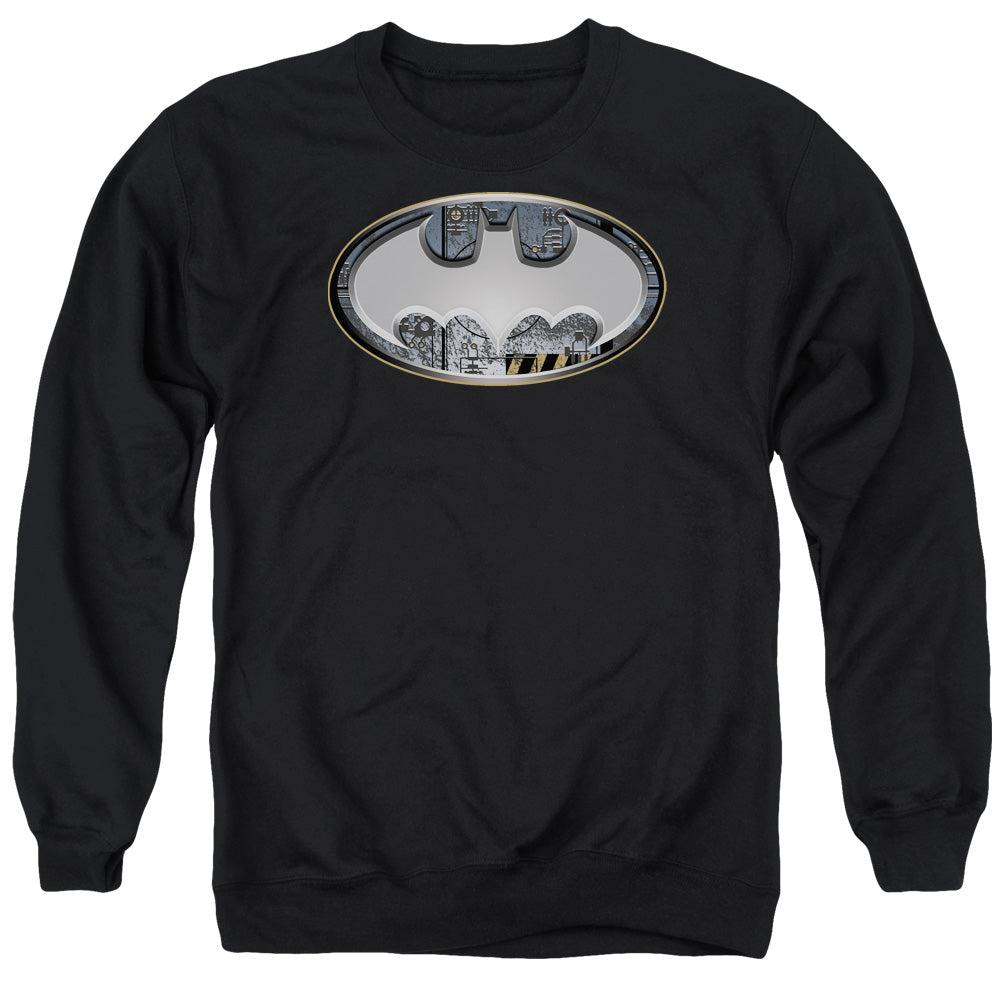 Batman Steel Wall Shield Crewneck Sweatshirt
