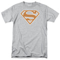 Superman Burnt Orange&white Shield T-Shirt