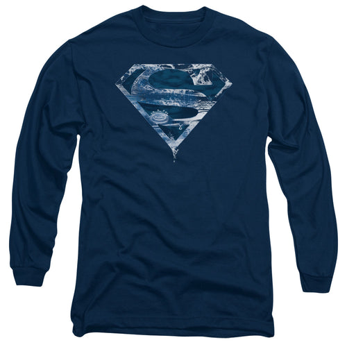 Superman Water Shield Long Sleeve T-Shirt
