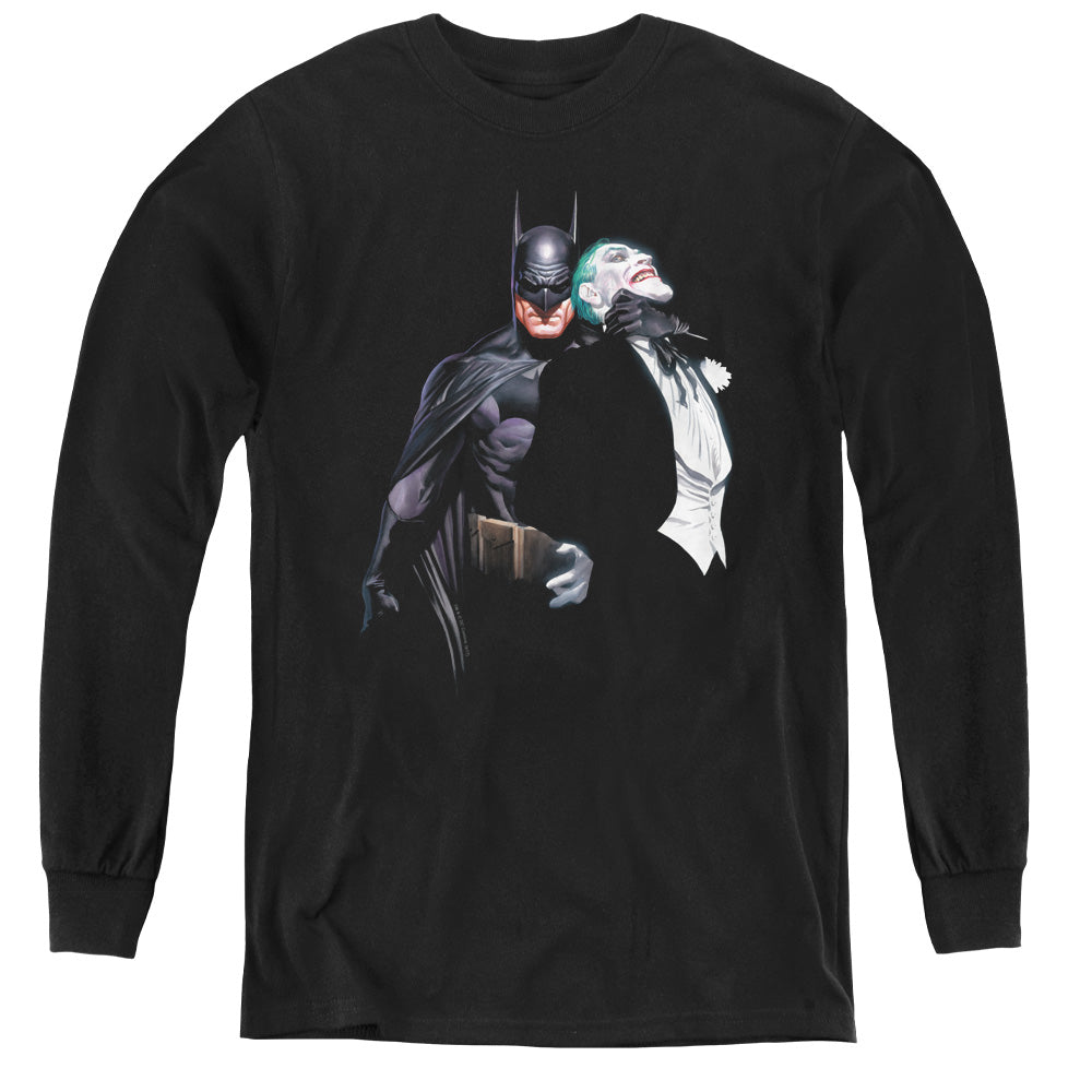 Batman Joker Choke Youth Long Sleeve T-Shirt