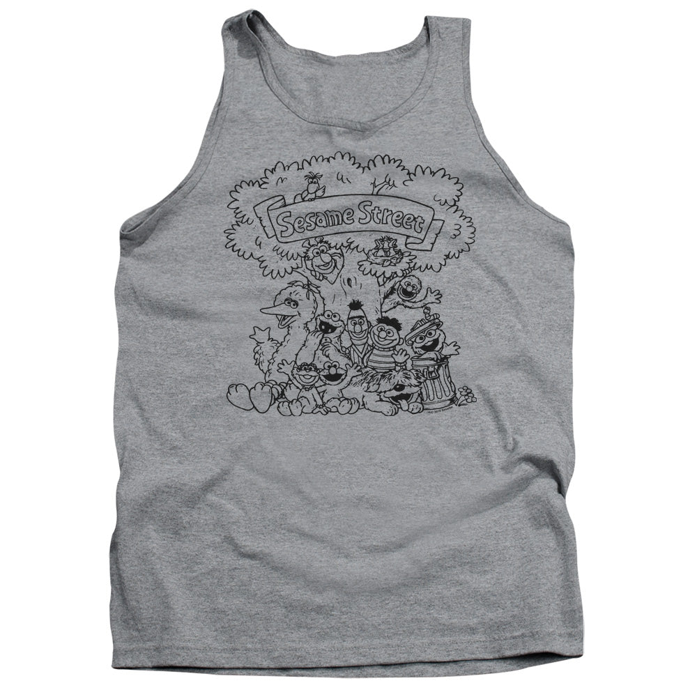 Sesame Street Simple Street Tank Top