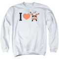 Christmas I Heart Santa Crewneck Sweatshirt