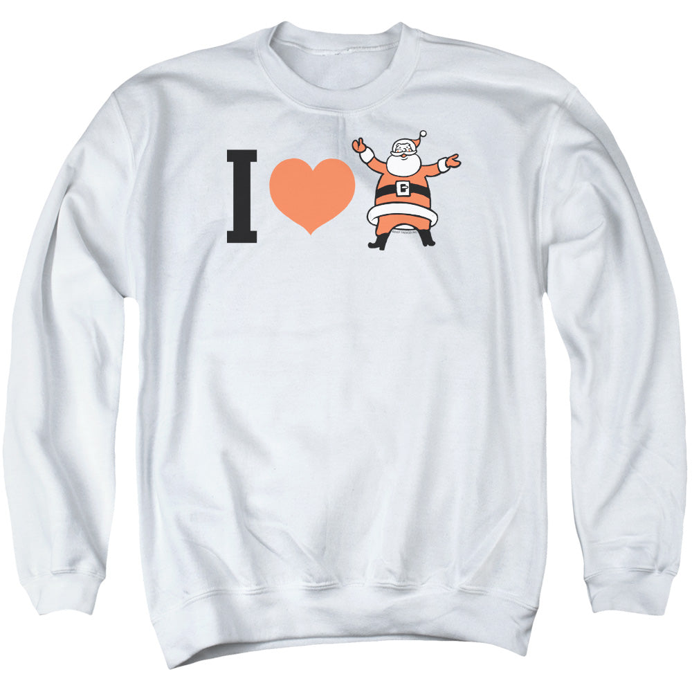 Christmas I Heart Santa Crewneck Sweatshirt