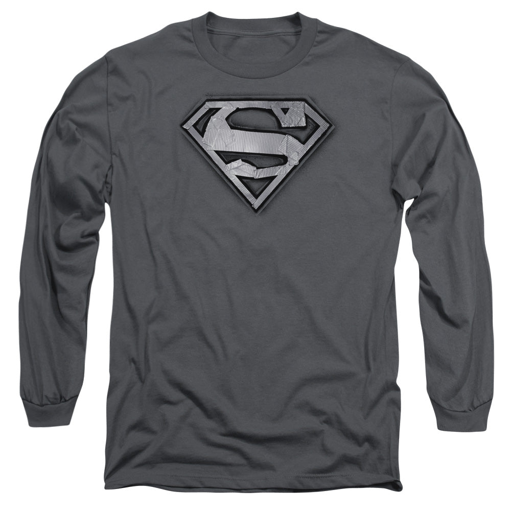 Superman Duct Tape Shield Long Sleeve T-Shirt