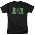 The Batman Joker Text on Black T-Shirt