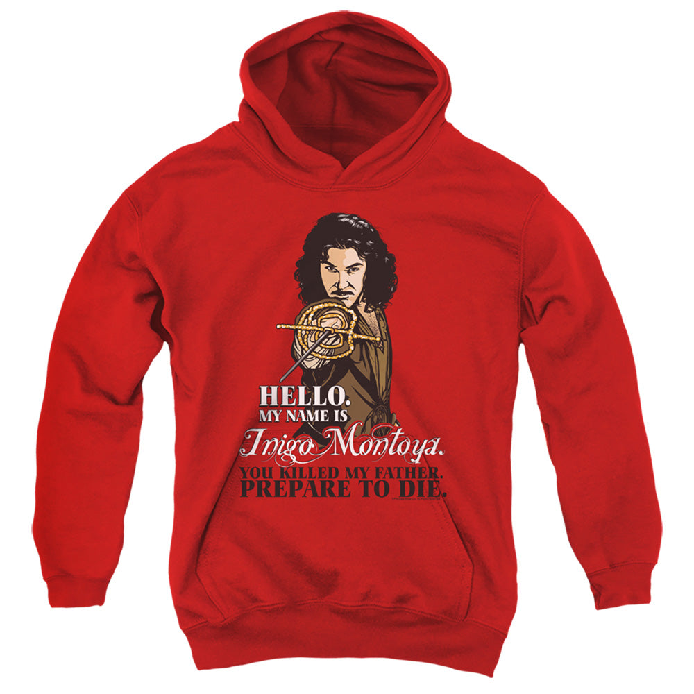 The Princess Bride Hello Red Youth Hoodie
