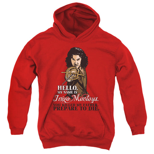 The Princess Bride Hello Red Youth Hoodie