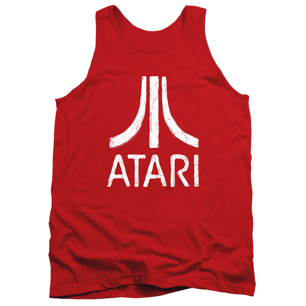 Atari Rough Logo Red Tank Top